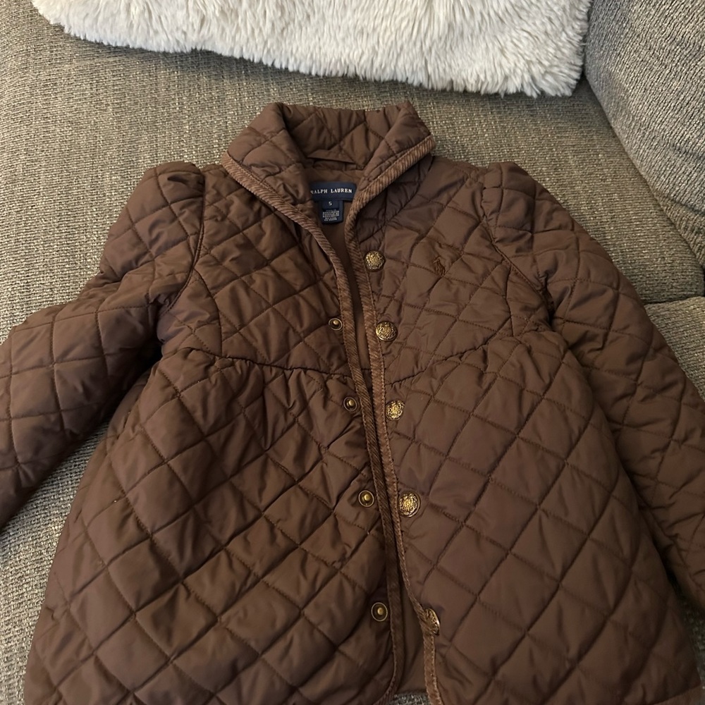 Polo Ralph Lauren girl jacket size 5